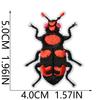 Insect Embroidery Cloth Sticker Ironing Beetle Cartoon Embroidery Chapter Beetle Patch Sticker Embroidery Label Clothing Schoolbag Decoration