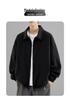 Men's Retro Workwear Jacket - Thin, Loose, Versatile Lapel Top for Spring/Autumn