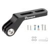 Bicycle Computer Headlight Extension Stand Bike Handlebar Extension Bracket Adapter Bicycle Headlight Holder for Sports Cameras
