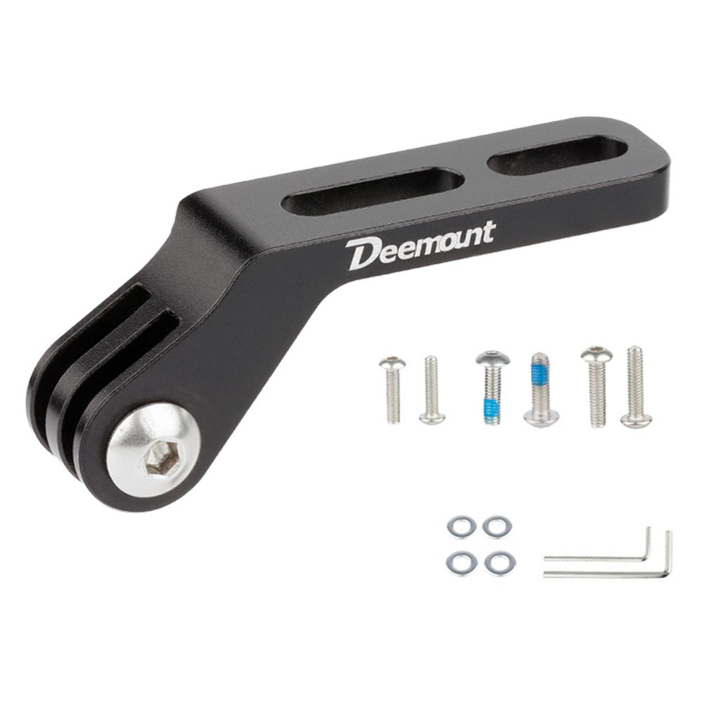 Bicycle Integrated Handlebar Headlight Bracket Road Bike Light Holder Aluminum Alloy Extension Stand for Sports Camera