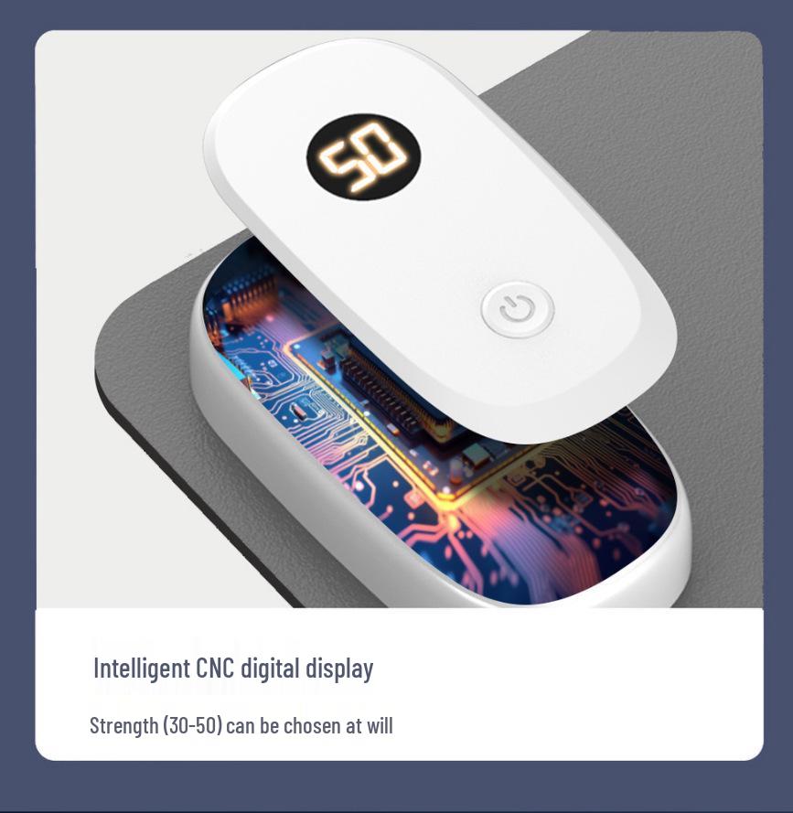 Smart Heated Desk Mat: Large Thickened Mouse Pad with Constant Temperature, Timer, and Touch Switch for Office Use