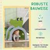 Crocodile Design Kids Play Tunnel for Ages 3-6 Crawl and Climb
