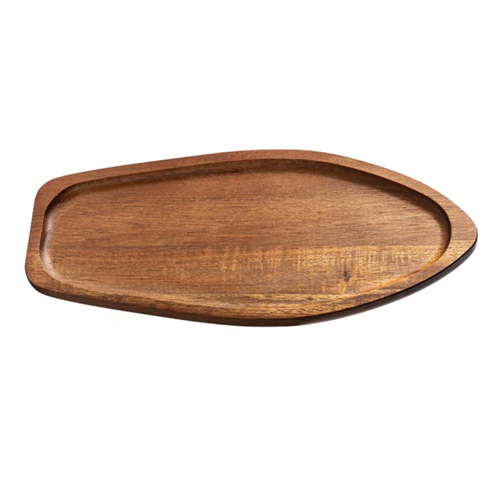 Wooden Serving Tray Rectangular for Tea Coffee Desserts and Snacks with Smooth and Robust Construction for Daily Use