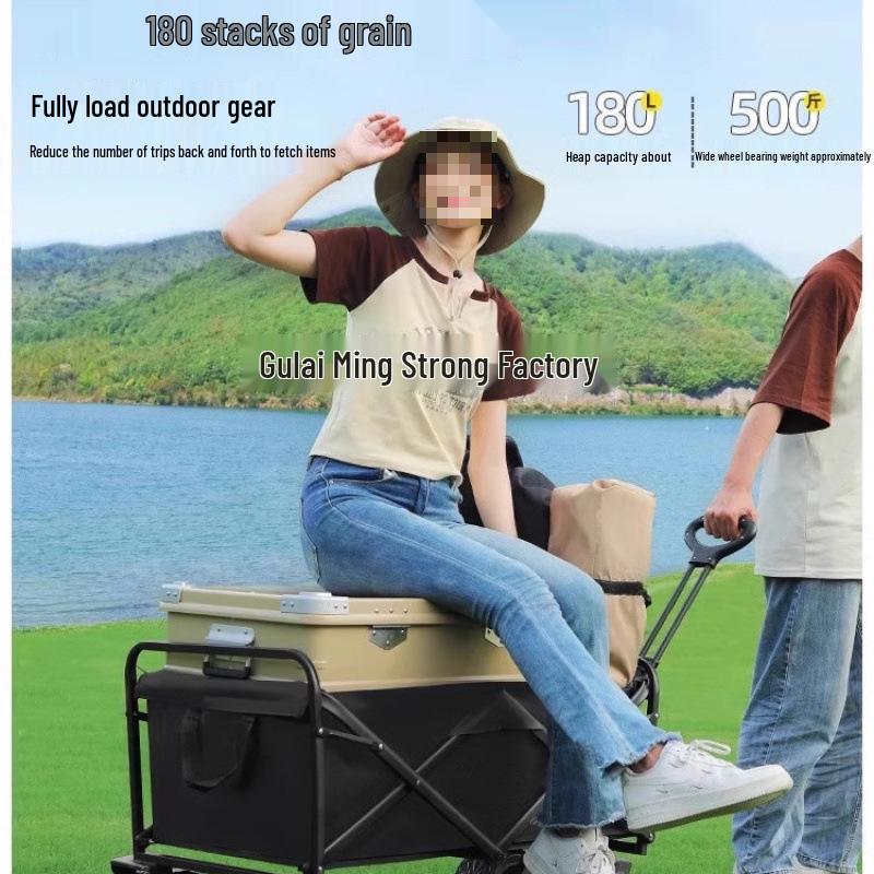 Faltbarer Wohnmobil-Reisewagen für Outdoor-Camping und Straßenstände