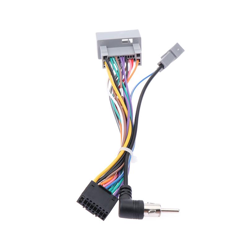 Android Car Power Navigation Cable 16Pin Modified Line Adapter For Honda Fit City Crv/Hrv Jazz Harness Line Accessories