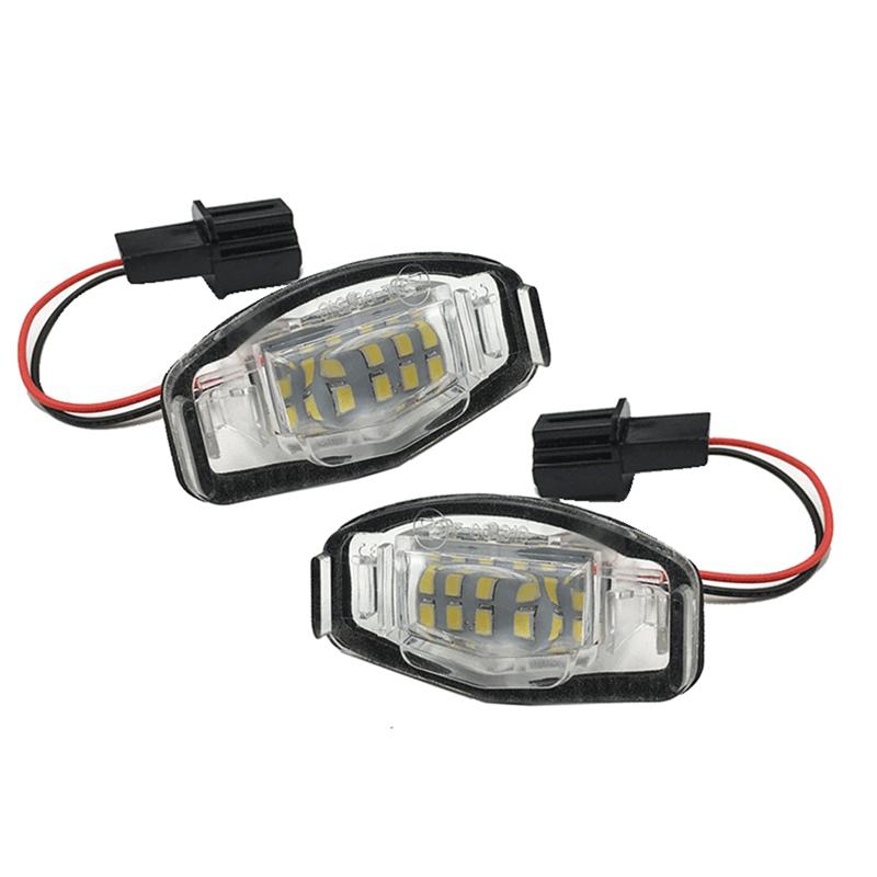 Car Led License Plate Light License Plate Light Lamp For Honda Civic Honda Accord Replacement Accessories 2PCS