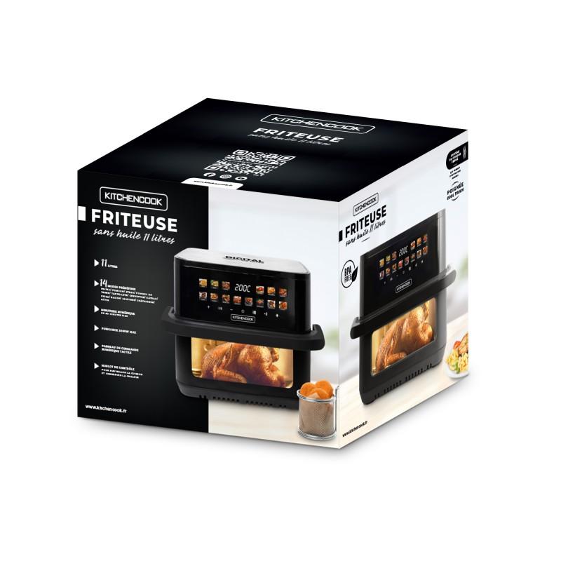 Airmed 11w Kitchencook 11L Heißluftfritteuse mit Sichtfenster
