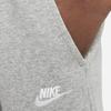 Nike Vêtements de sport pour enfants Club Fleece Logo Brodé Jambe Droite Pantalon de survêtement en maille Bas pour enfants Gris clair FD3010-063