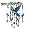 Nature-inspired Wind Chime Outdoor Bird Chimes, Decorative Hanging Pendants, Acrylic Garden Ornament Window Hangings for Porch Patio Decorations Cozy