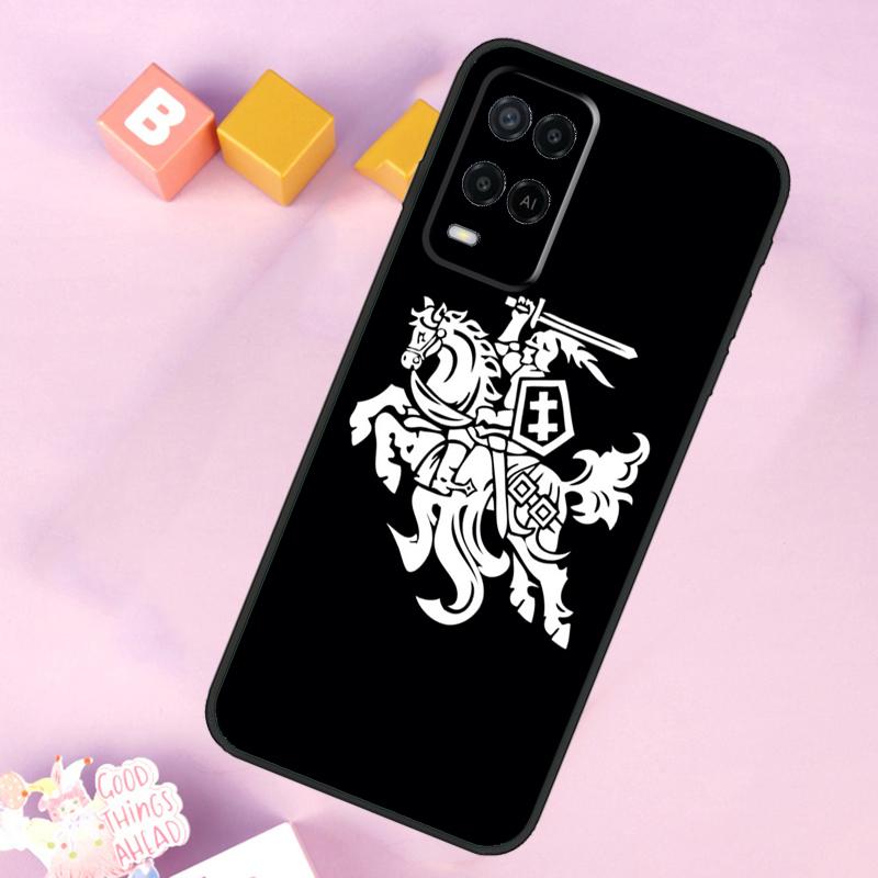 Lithuania Flag Case For Oppo A98 A78 A18 A38 A58 A74 A94 A54 A15 A17 A57 A6 A5 Pro A16 A76 A96 A40 A60 A80