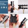 5 In 1 Pool Cue Tips Repair Tool Billiard Tip Multifunctional Accessories Burnisher