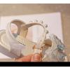 New bow diamond soft sole cute princess sandals for girls