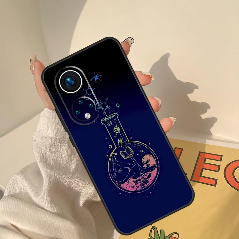 Biology Chemistry Case For Honor Magic 8 Pro 5 6 7 Lite Cover For Honor 400 200 90 70 50 X8a X8b X9a X9b X9c