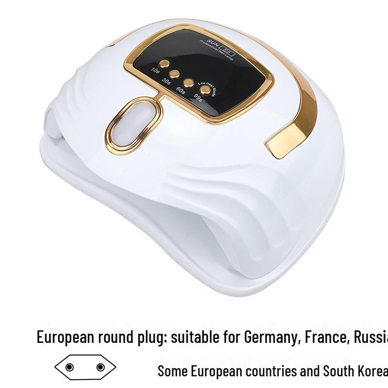 

Интеллектуальная УФ-лампа с двойным светом для сушки ногтей - Быстрая сушка, Высокая мощность, Гелевая лампа для запекания с активацией от сенсора