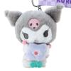 Sanrio Kurome Cute Keychain Doll Plush Pendant 10.5cm High Sanrio-2403-0011