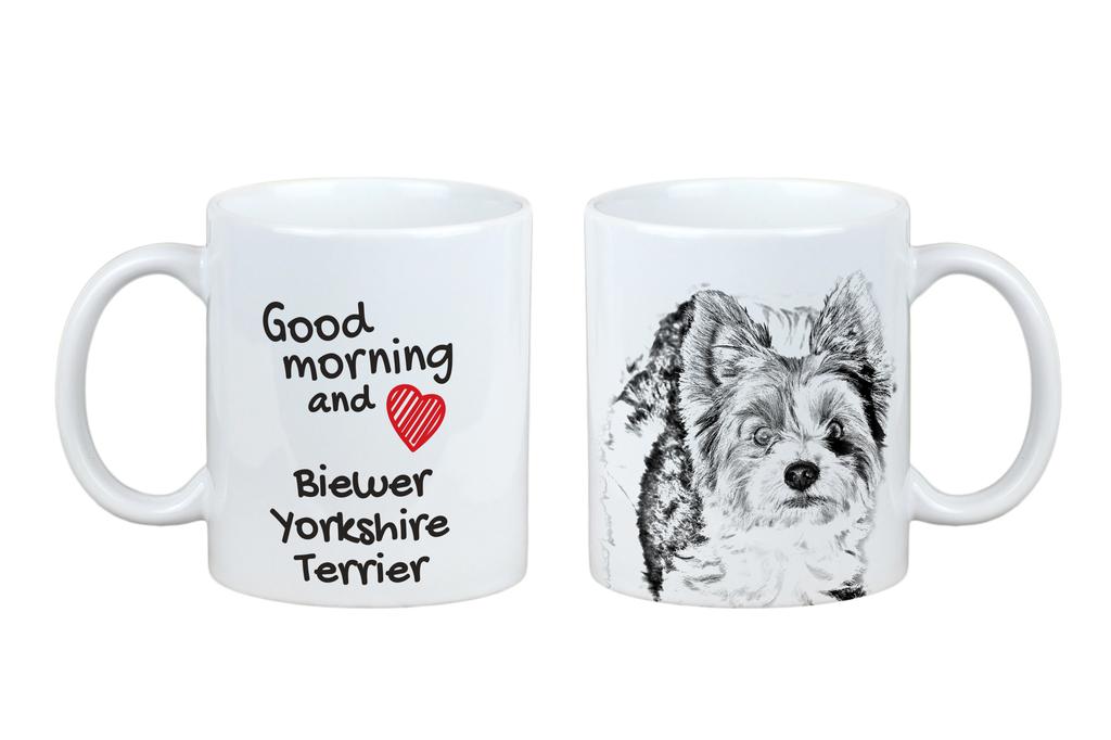 Biewer Yorkshire Terrier - Tasse mit einem Hund, personalisierte Tasse mit Aufdruck, ein klassisches Geschenk für jeden von der Marke Art-Dog