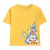 Potdemiel Summer New Doraemon Children's T-Shirt, Comfortable and Breathable, Suitable for Boys and Girls