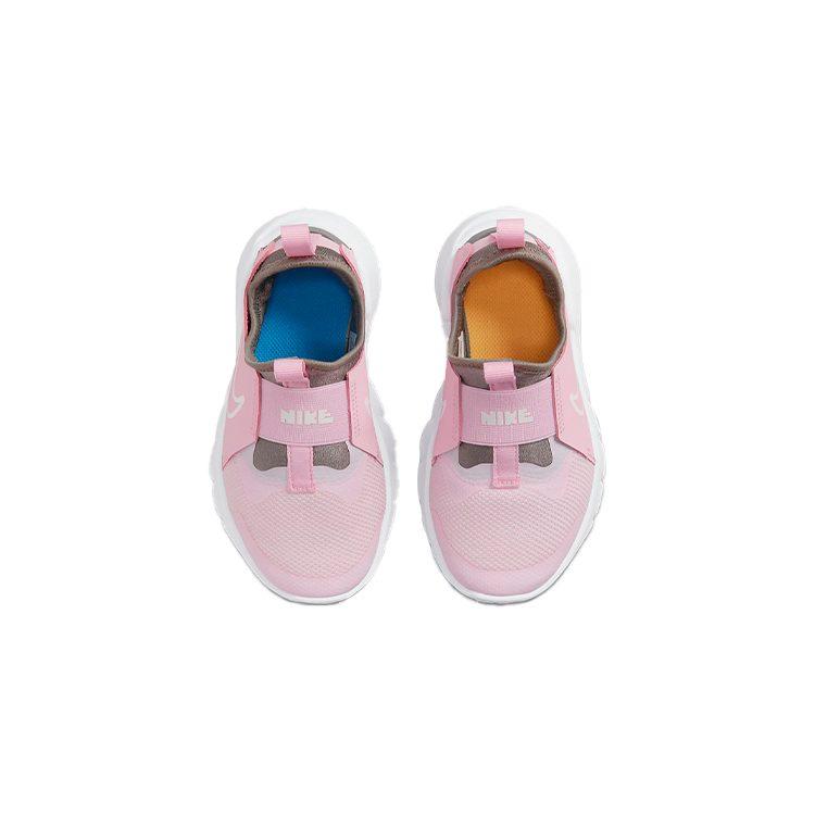 Nike Flex Runner 2 Slip Resistant Cushioning Abrasion Resistant Breathable Low Top Kids' Running Shoes Pink Kids' DJ6040-600