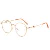 Trends Office Anti Blue Light Oversized Glasses Computer Women Blue Blocking Gaming Big Size Moon Eyeglasses Alloy Frame