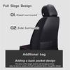 Poduszka na fotel samochodowy z pełnym otoczeniem Skórzana poduszka Cztery pory roku Uniwersalny pokrowiec na fotel samochodowy Oddychający Pełny pakiet Pokrowiec na siedzenie