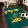 Athletics Oakland Emblem Rug Office Carpet Non-Slip Mat, Chair Rug Floor Covering for Gaming, Bedroom, Living Room , Home Decor Christmas Gift