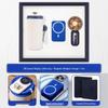 Smart Stainless Steel Coffee Mug with Fan & Magnetic Power Bank