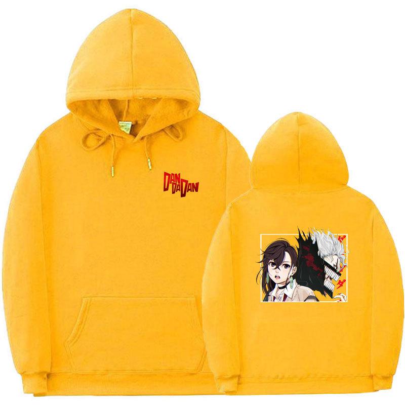 Anime Dandadan Men Fashion Hoodies Men Women Hooded Sweatshirts Hip Hop Casual Pullovers Autumn Boys Girls Streetwear Hoodie