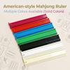 Cross-border Mahjong Card Sorting Push Ruler: Solid Color, Multicolor, High-Quality Two-in-One Tool In Stylish Box