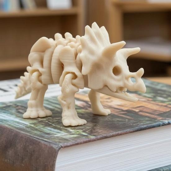 Dinosaurierskelett Figur 3D Gedruckte Dino Knochen Figuren Mini Skelett Spielzeug für Dino Sand Ausgrabung Wissenschaftliches Spielen Party Mitgebsel