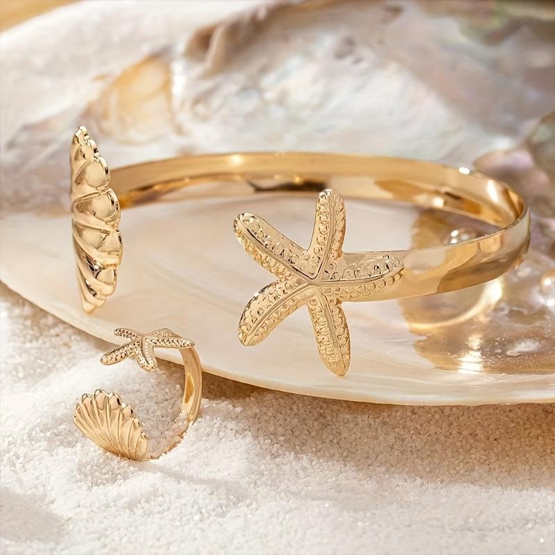 Hot-selling New Shell Bracelets, Niche Fashion Design Wristbands, Adjustable Openings, Bracelets, and Accessories