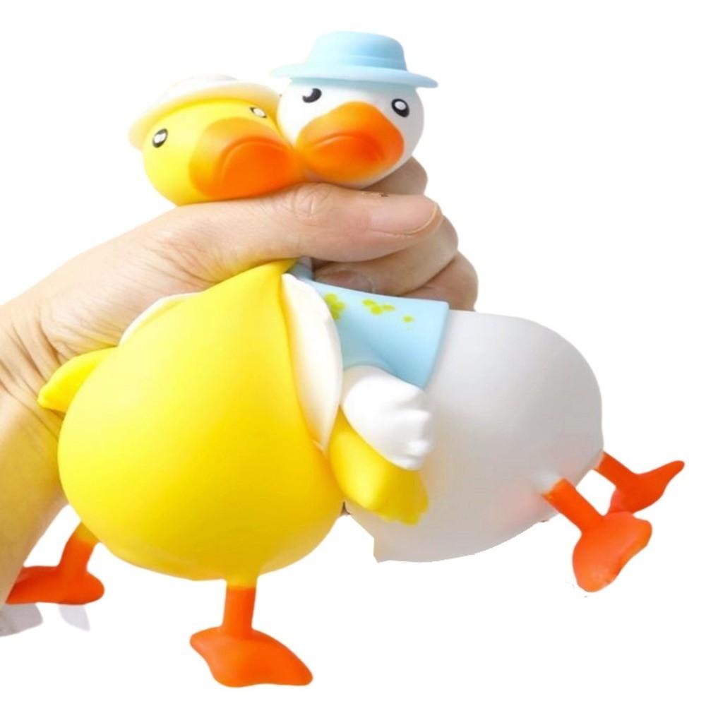 Cartoon Duck Shape Squeeze Squishy Toys Slow Rising Decompression Toy Anxiety Relief