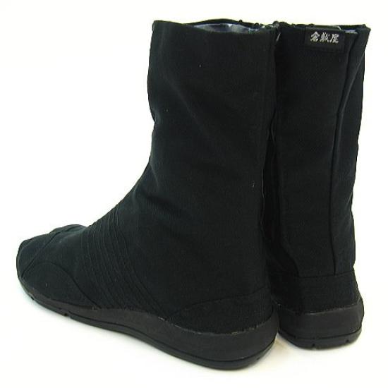 Kurashikiya Matsuriki Air Jog Kohaze Air Tabi Socks with Invisible Air Marugo (Black) 7-piece Co., Ltd. (30.0cm)