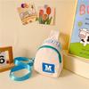 Girls' Printed Letter Small Crossbody Bag