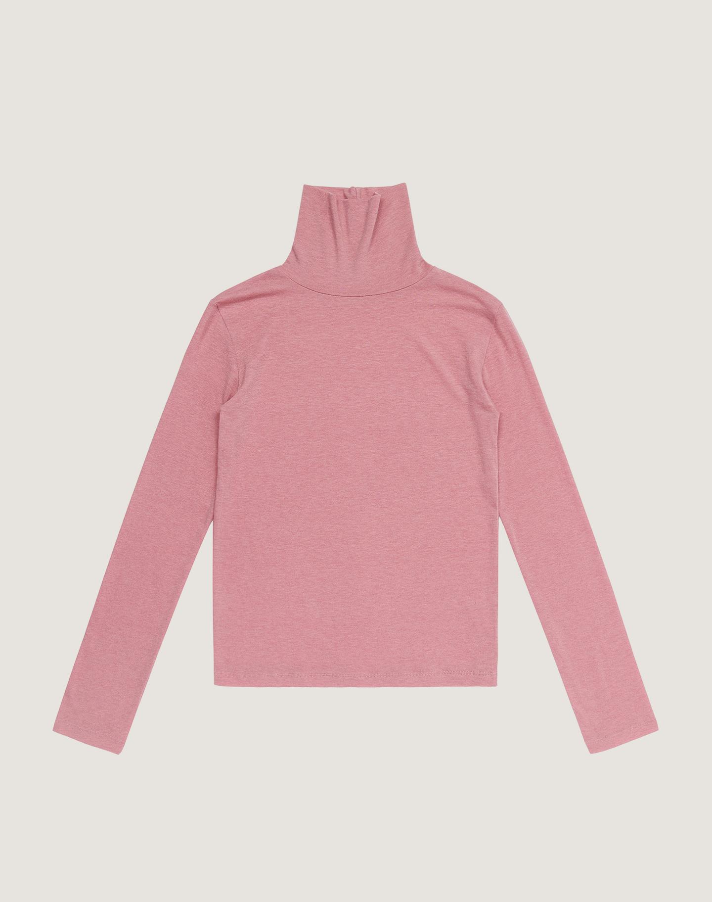 Henit Wool Turtleneck (Pink)