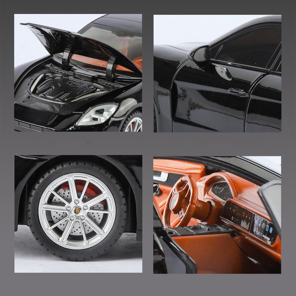 NEW 1/24 Porsche Panamera Supercar Alloy Model Car Toy Diecasts Metal Casting Sound and Light Car Toys for Children Vehicle