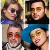 Small Square Sunglasses Women Luxury Sun Glasses Diamond Rhombus Metal Frame Retro Unisex Men Eyewear Shades Oculus Uv400