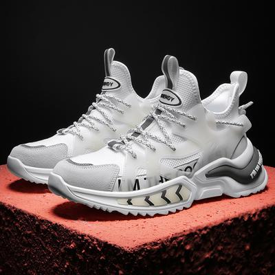 Nuove Scarpe Casual in Rete Primavera e Autunno Edizione Coreana Scarpe da Papà Alte con Suola Spessa Scarpe Sportive da Viaggio Outdoor da Uomo sneakers uomo