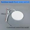 Dimmable large partition touch 80mm Wood Panel Sensor Switch LED Touch Sensor 12V 24V Light Control Touch Switch Dimmer Sensor