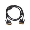 Akyga Ak-av-02 Dvi Cable - 1.8m - Black - Ferrite Filter