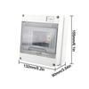 2/3/5/6/8/WAY Junction Box HT Series Circuit Breaker Enclosure  Indoor Electrical Systems