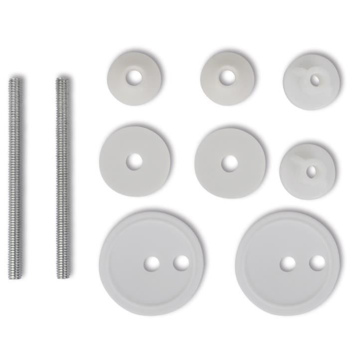 VidaXL Siège de toilette avec couvercle en MDF Design de New York