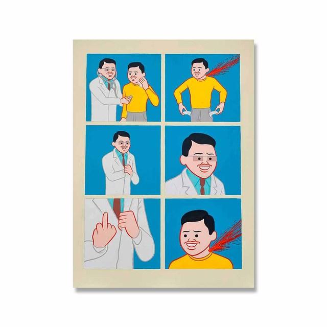Αφηρημένη αφίσα Σύγχρονης Τέχνης Joan Retro Fun Printmaking Μοντέρνος καμβάς Ζωγραφική Υπνοδωμάτιο Σαλόνι Τοίχος Nordic Home Decor