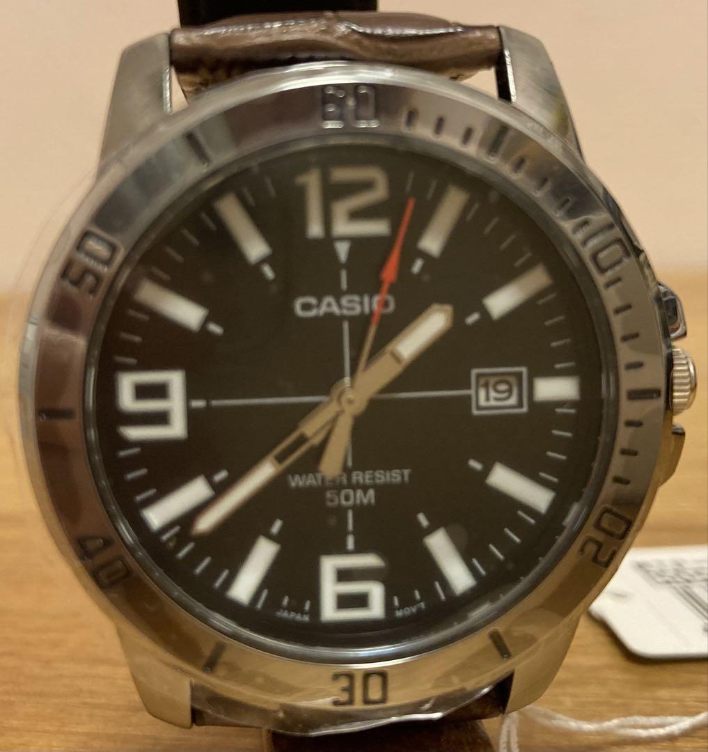 

[USED] (Price Reduced Again) Reimported CASIO Silver & Black Dive Watch