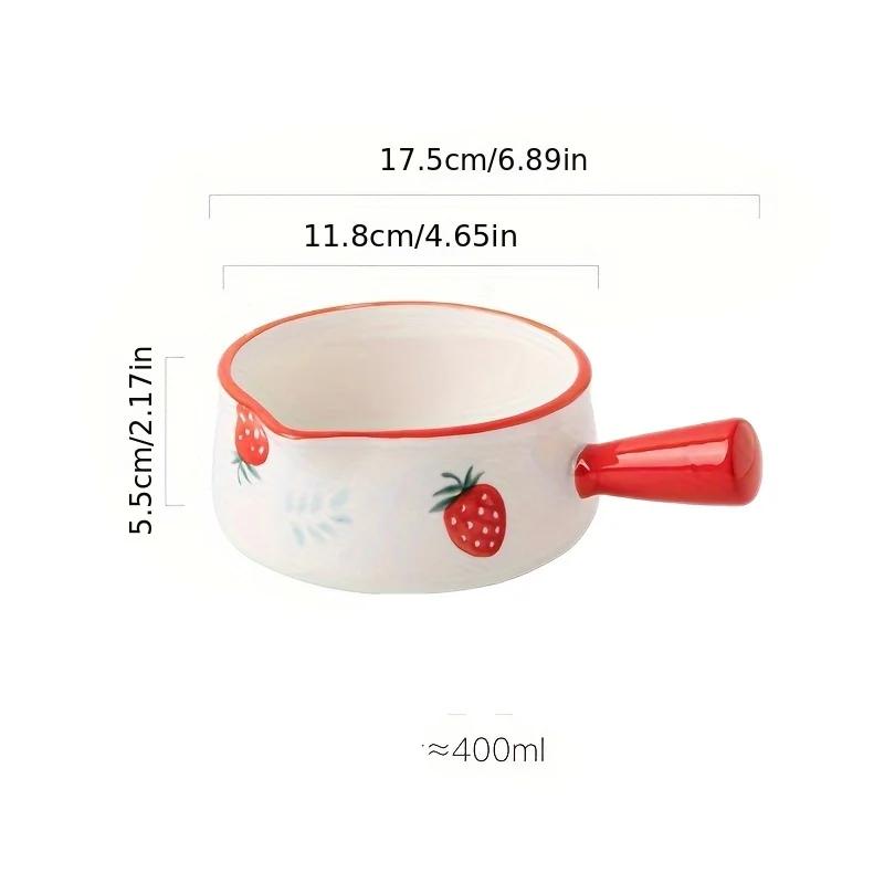 

Керамическая соусница, миска для пальцев, горшок для заливки молока и направляющая миска, можно помещать в духовку