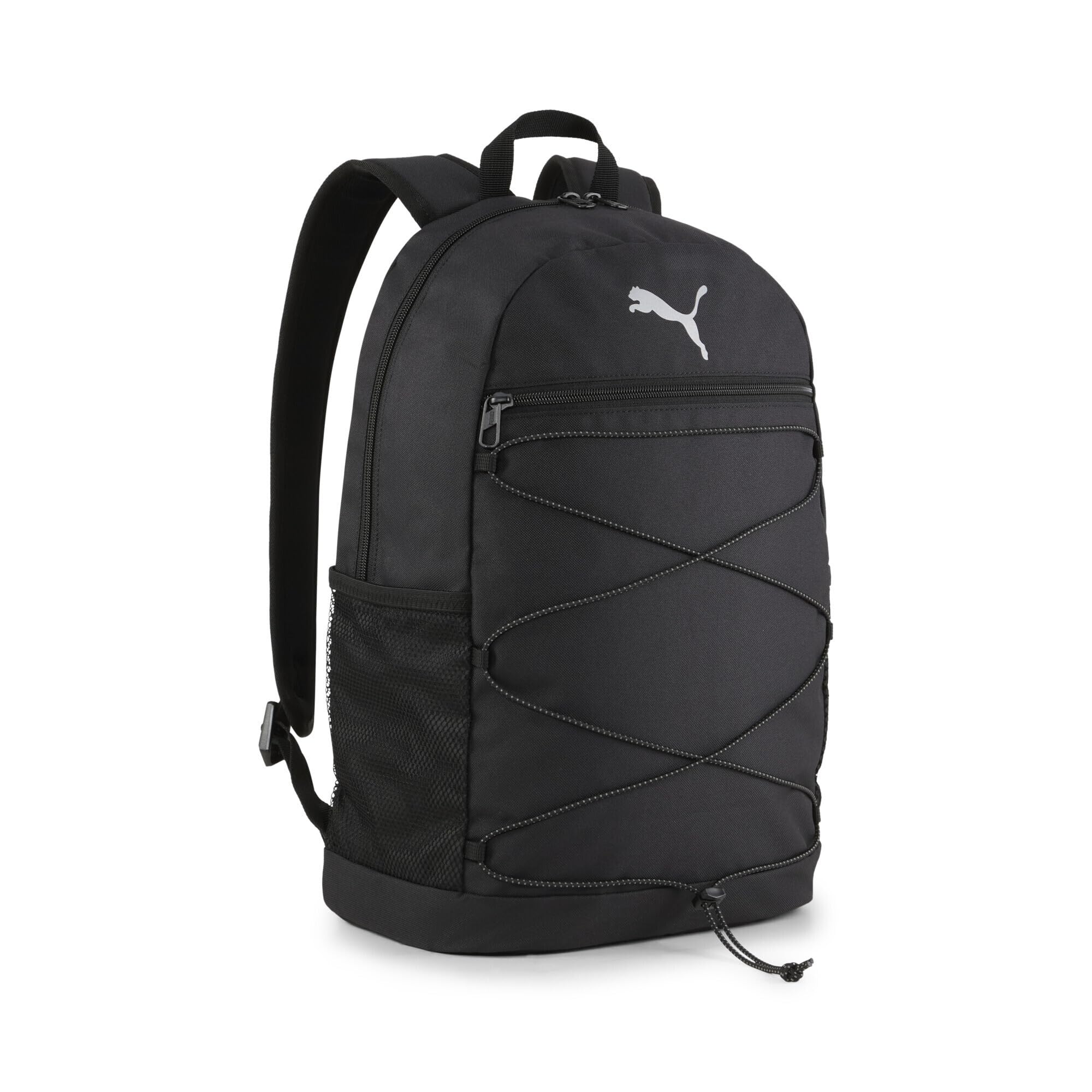 

PUMA PLUS Backpack II 2025 Black One Size 091181, Spring/Summer Color, (01),