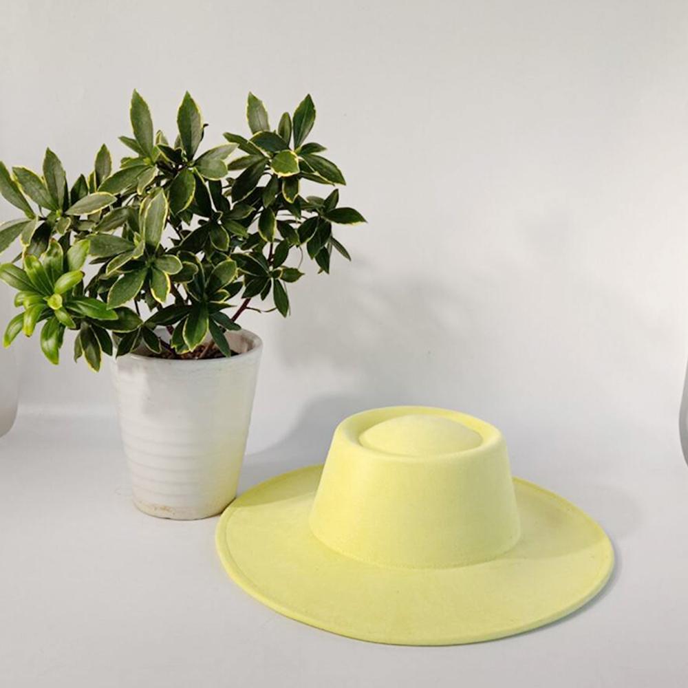 

Western cowboy style jazz hat, wide-brimmed felt hat, ocean series accessories, riding party hat, vacation wear. M56-58CM