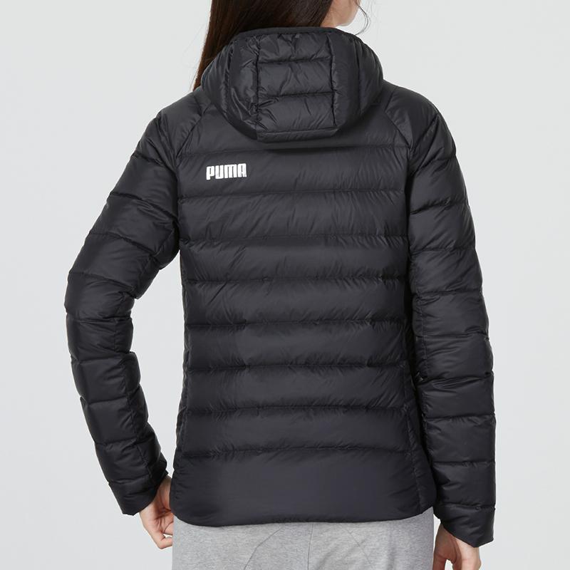 PUMA Down Jackets Women's Black Hooded Moderate Other 672914-01