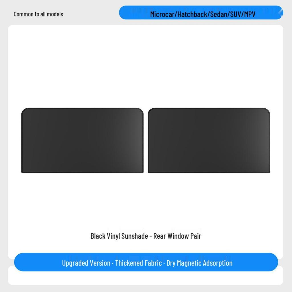 Premium Magnetic Car Window Sun Shade and Privacy Curtain