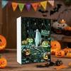 Halloween Countdown Calendar Collectible Figurines Scary Decor 24-day Advent Halloween Statues Resin Figurines For Shelf