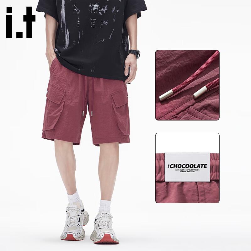 :CHOCOOLATE Men s 2025 Summer Loose Fit Workwear Shorts M